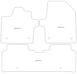 Tappetini per Kia EV6 2021- MTM Plus