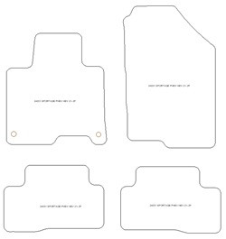 Tappetini per Kia Sportage V (NQ5) Hybrid / Plug-in Hybrid 12.2021- plus