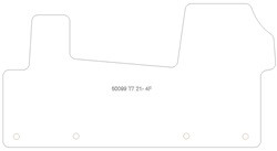 Tappetini per Volkswagen T7 Multivan (anche eHybrid/ PHEV) 10.2021- MTM Plus
