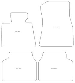 Tappetini per BMW XM (G09) 2023- MTM Plus