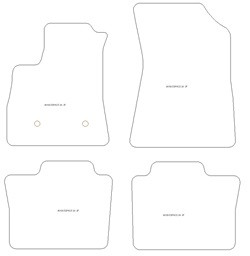 Tappetini per Renault Espace VI E-Tech Full Hybrid 04.2023-