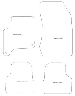 Tappetini per Lancia Ypsilon Hybrid 2024-