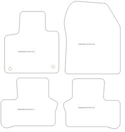 Tappetini per Peugeot 308 III Electric 2024-