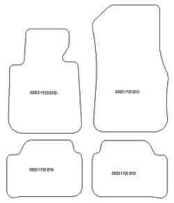 Tappetini auto per BMW Serie 1 (F20/F21) 10.2011-06.2019