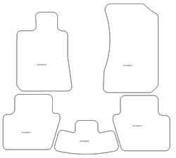 Tappetini per Honda Legend IV 2005-2009 MTM Top
