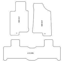 Tappetini auto per Hummer H3 -