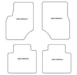 Tappetini per Hyundai Terracan 2001-2007 MTM Top