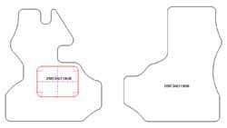 Tappetini per Iveco Daily I 1990-1998 MTM Top