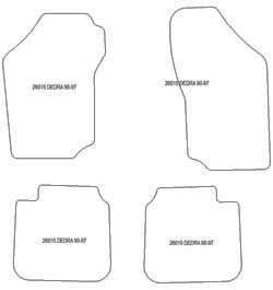 Tappetini per Lancia Dedra 1990-1997 MTM Top