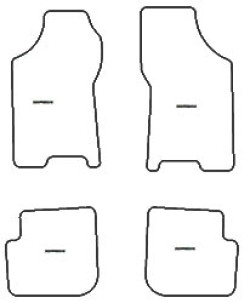 Tappetini per Lancia Prisma 1983-1992 MTM Top