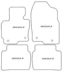 Tappetini per Mazda CX-5 2012-06.2017 MTM Top