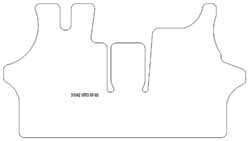 Tappetini per Mercedes Vito autobus 1997-2003 MTM Top