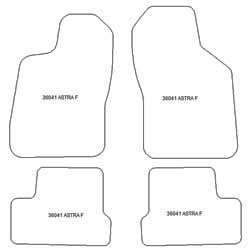 Tappetini auto per Opel Astra F 1992-1998