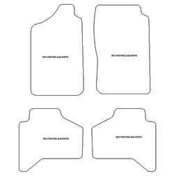 Tappetini per Opel Frontera 1992-1998 MTM Top