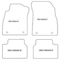 Tappetini auto per Opel Insignia A Sports Tourer 2008-06.2017