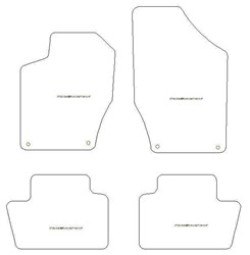 Tappetini auto per Peugeot 308 I 05.2007-07.2013