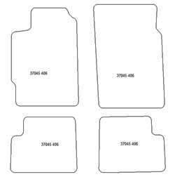 Tappetini auto per Peugeot 406 1995-2004