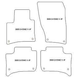 Tappetini auto per Porsche Cayenne II 05.2010-10.2017