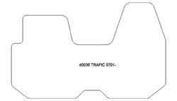 Tappetini per Renault Trafic 2001-2014 MTM Top