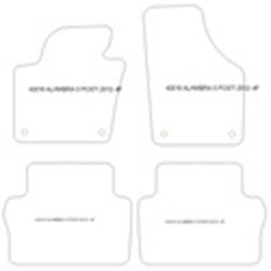 Tappetini per Seat Alhambra II 5 posti 09.2010-03.2022 MTM Top