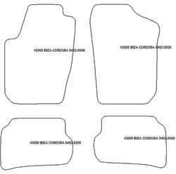 Tappetini auto per Seat Cordoba II (6L) 2002-2009