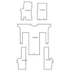 Tappetini auto per SsangYong Rodius 2004-2013