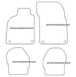 Tappetini auto per Porsche 964 Speedster -
