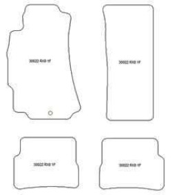 Tappetini per Mazda RX-8 11.2003-2012 MTM Top