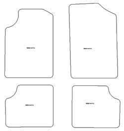 Tappetini per Citroen Xantia 1993-2001 MTM Top