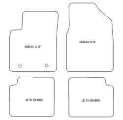 Tappetini per Ford Ka II 10.2013-2016 MTM Top