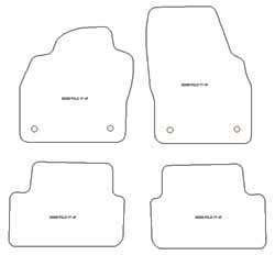 Tappetini auto per Volkswagen Polo VI 2017-