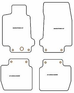 Tappetini per Maserati GT 2018- MTM Top