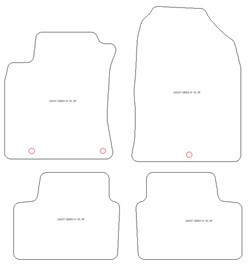 Tappetini per Kia Ceed III (CD) station wagon 2018- MTM Top