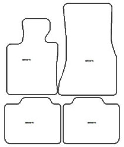 Tappetini per BMW Serie 6 GT (G32) GT 2017- MTM Top