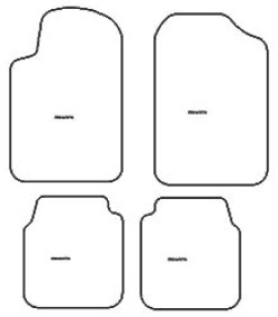 Tappetini per auto Alfa Romeo Alfetta 1972-1984