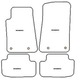 Tappetini per Chevrolet Camaro 2009-2016 MTM Top