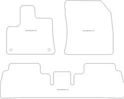 Tappetini auto per Citroen Berlingo / e-Berlingo (Electric) Multispace 2018-