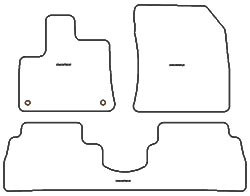 Tappetini per Peugeot Rifter / e-Rifter (Electric) 2018- MTM Top