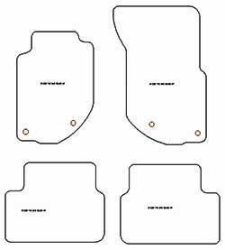 Tappetini per auto Volvo 740/760 940/960 1982-1998