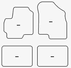 Tappetini per DR Motor DR6 2017-2021 MTM Top