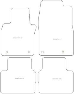 Tappetini per auto Mazda CX-30 2019-