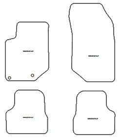 Tappetini per auto Citroen DS3 Crossback 2019-
