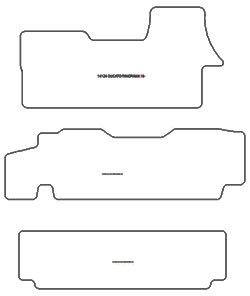 Tappetini per Fiat Ducato bus 9 posti 2018- MTM Top