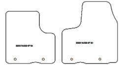 Tappetini per auto Nissan NV300 van 2016-