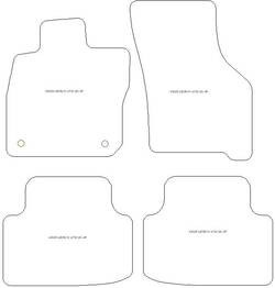 Tappetini per Seat Leon IV (KL) Sportstourer eTSI / Mild Hybrid 2020- MTM Top