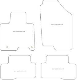 Tappetini per Hyundai Tucson III Hybrid / Plug-in Hybrid 2021- MTM Top