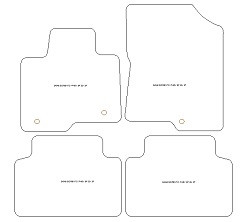 Tappetini per Kia Sorento IV 5 posti Hybrid / Plug-in Hybrid 09.2020- MTM Top
