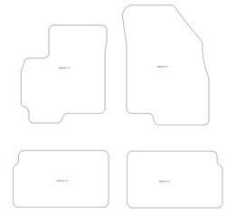 Tappetini per auto Dr Motor DR5 2020-