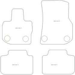 Tappetini per BMW X3 (G08) / iX3 Electric 2021- MTM Top