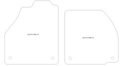 Tappetini per auto Ferrari F8 Tributo 2019-